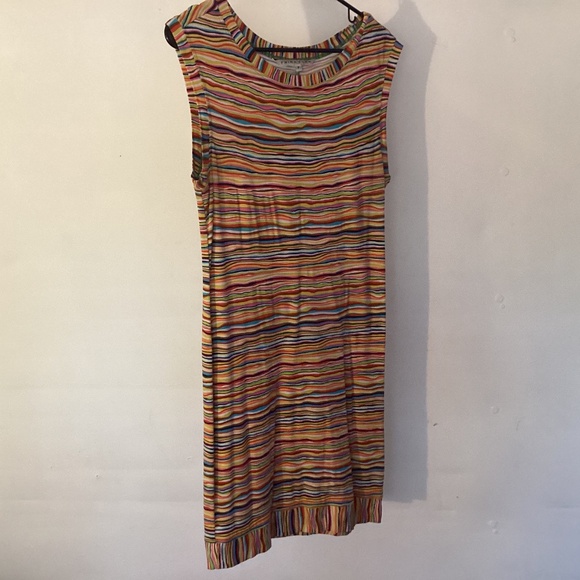 Trina Turk Striped Dress - Picture 1 of 3